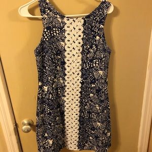Lilly for Target Navy Shift Dress Size 6